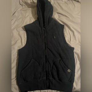 Polo Vest with Hoodie
